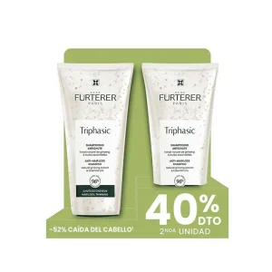 René Furterer Triphasic Anti-Hair Loss Shampoo 2x200ml