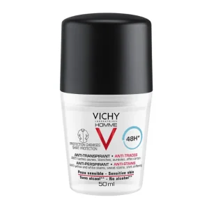 Vichy Homme Deodorant Anti-Perspirant Anti-Stains Sensitive Skin 50ml