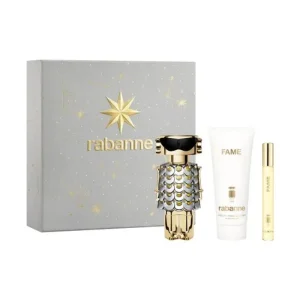 Rabanne Fame Eau De Perfume Spray 80ml Set 3 Pieces