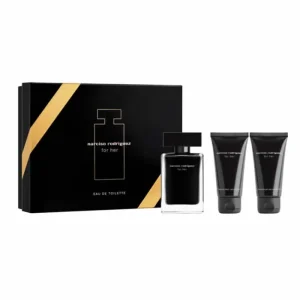 Narciso Rodriguez For Her Eau De Toilette Spray 50ml Set 3 Pieces