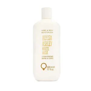 Alyssa Ashley White Musk Hand & Body Moisturiser 500ml
