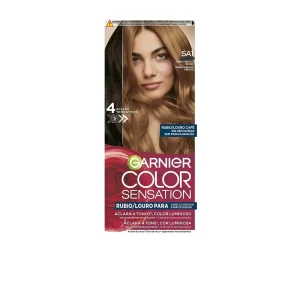 Garnier Color Sensation Tinte Rubio Luminoso Sin Decoloración Para Cabello Oscuro Louro Café 5 U