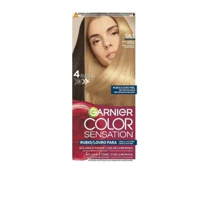 Garnier Color Sensation Tinte Rubio Luminoso Sin Decoloración Para Cabello Oscuro Louro Miel 5 U