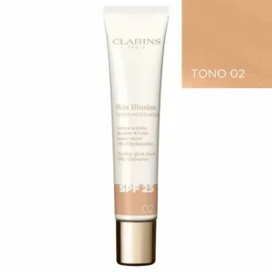 Clarins Skin Illusion Tinted Moisturizer Spf25 02 40ml
