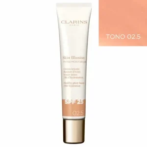 Clarins Skin Illusion Tinted Moisturizer Spf25 02.5 40ml