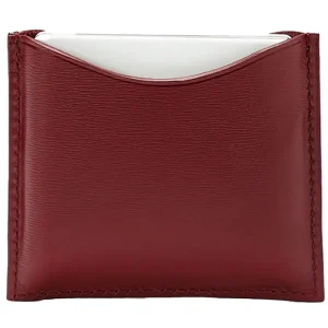 La Bouche Rouge Chocolate Leather Compact Case