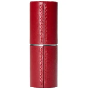 La Bouche Rouge Red Leather Lipstick Case