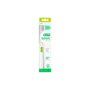 Gum Sonic Daily Battery Powered White Brush