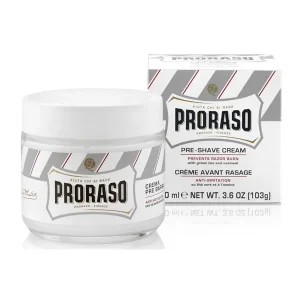 Proraso white Pre Shave Cream Sensitive Skin 100ml