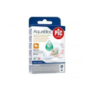 Pic Aquabloc With Bactericide Round Adhesive Dressing 22,5 Mm 2