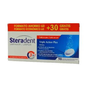 Steradent Triple-Acting Plus 60comp 30comp