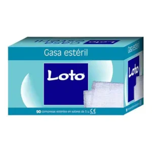 Indasec Loto Gasa Suave Hidrófila 100 Algodón 90 Uds