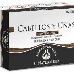 Cabello y Uñas El Naturalista 48 Caps