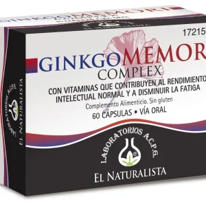 El Natural Ginkgomemori Complex 60 Caps