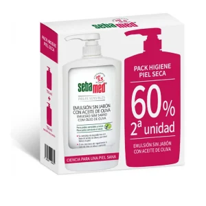 Sebamed Soap-Free Emulsion With Olive Oil 750ml Duo