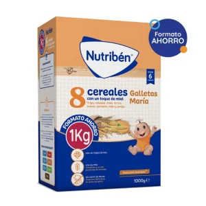 Nutribén 8 Cereals with a Touch of Honey & María Biscuits 1 kg