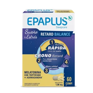 Epaplus Sleepcare Retard Balance Sleep and Stress 60 Tablets
