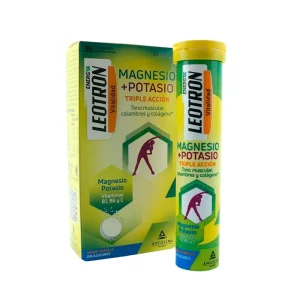 Leotron Vitality Magnesium + Potassium 36 Sphervescent Tablets