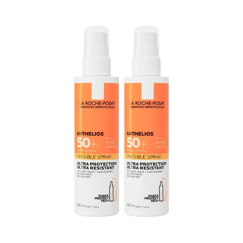 La Roche Posay Anthelios Invisible Spray Spf50 + 2x200ml