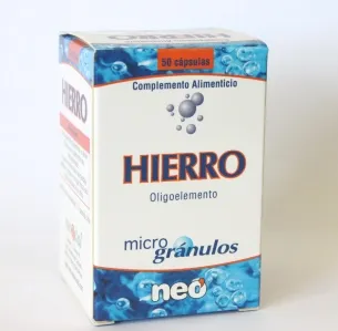 Neo Microgranulos Hierro 50 Caps