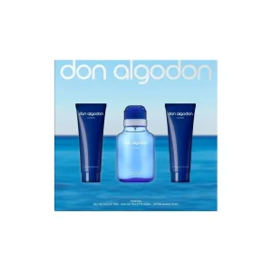 Don Algodón para Hombre Eau de Toilette Spray 100ml Set 3 Pieces