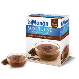 Bimanán Sustitutive Praline Custard 5 Units