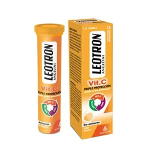 Leotron Vitamin C 18 Effervescent Tablets