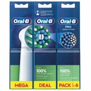 Oral-B Pro Cross Action Replacement 6 Units