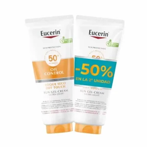 Eucerin Oil Control Dry Touch Sun Gel Cream Ultra Light 2x200ml