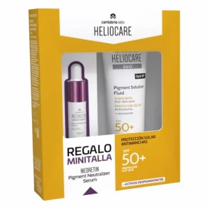 Heliocare 360 Opti D Pigment Solution Fluid Spf50+ 50ml Set 2 Pieces