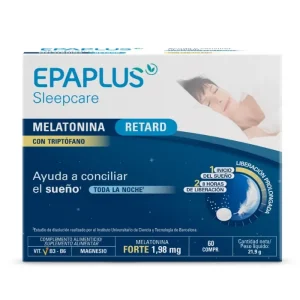 Epaplus Sleepcare Sleep Delay Melatonin + Tryptophan 60 Tablets