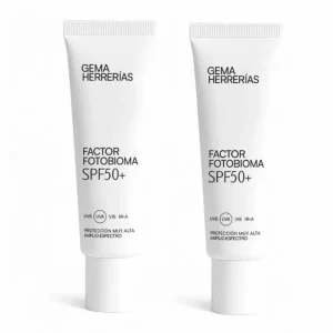 Gema Herrerías Factor Fotobioma Spf50+ 2x50ml