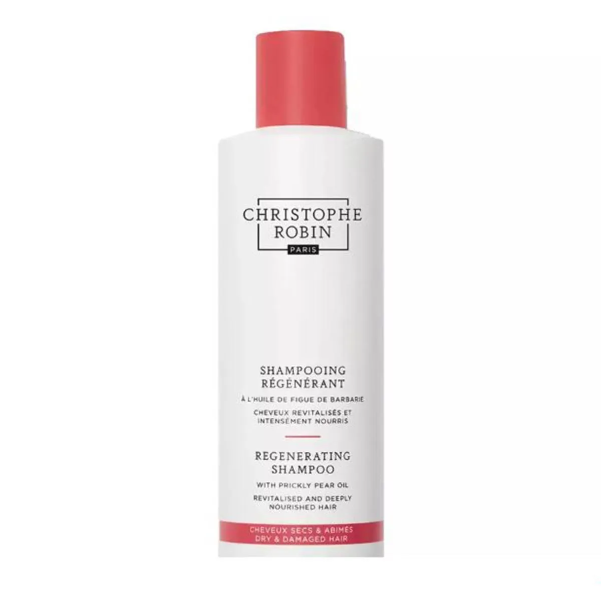 Christophe Robin Shampooing Régénérant À L'huile Rare De Figue De Barbarie 250ml