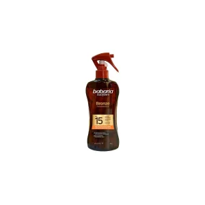 Babaria Sol Bronze Aceite Protector Solar Monoi Tahiti Spray Spf15 300ml